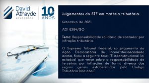Responsabilidade solidária de contador por infração tributária